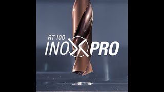 Guhring RT 100 InoxPro Solid Carbide Drill – 50 higher feed rate in stainless [upl. by Ari]