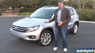 2014 Volkswagen Tiguan SEL Test Drive Video Review [upl. by Malek]