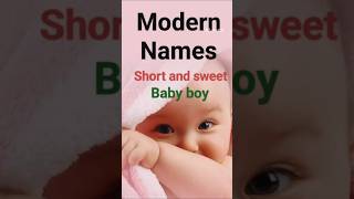 Modern Short boy baby Names [upl. by Htebyram]