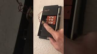 Wiring a doorbell with telephone wire [upl. by Ailel264]