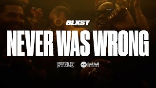 Blxst  Never Was Wrong Official Music Video [upl. by Nitas940]