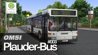 Landkreis Glesien auf der Linie 763  OMSI 2 003 ► OMSI Bus Simulator [upl. by Yennaiv]