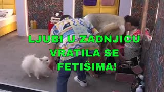 GASTOZ LJUBI ANĐELU U ZADNJICU VRATILA SE FETIŠIMA zadruga uzivo [upl. by Eiramave530]