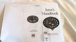 A look at the Jurors Handbook and Evidence [upl. by Edelson]