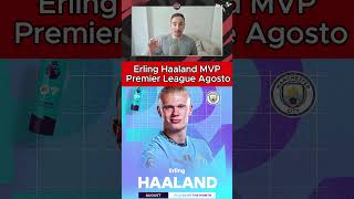 Erling Haaland elegido MVP de la Premier League en el mes de Agosto [upl. by Bander]