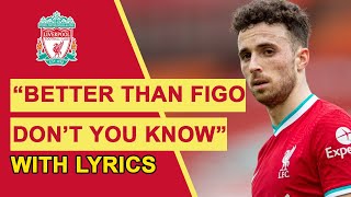 Diogo Jota Chant With Lyrics  Liverpool Fans [upl. by Airbma]