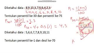 Mencari Persentil data Tunggal [upl. by Laverna]