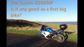 Just passed your motorbike test Is the Suzuki GSX 650F for you 38 [upl. by Annanhoj]