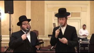 Levy Falkowitz Duet with Badchen Avrum Mordche Schwartz  Mitzvah Tanz [upl. by Alyad]