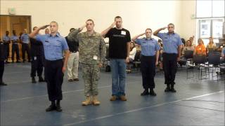 Knock Out Drill Between Current Cadets and Past Cadets [upl. by Chelsea444]