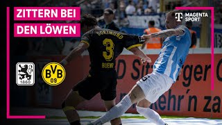 TSV 1860 München  Borussia Dortmund II Highlights mit LiveKommentar  3 Liga  MAGENTA SPORT [upl. by Robby755]