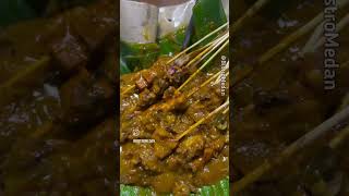 Sate padang yg mungkin wajib kalian cobain satepadang kuliner shorts [upl. by Yrred]