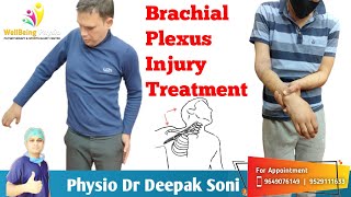 Brachial Plexus Injury Treatment in India  Shoulder amp Hand Exercises  Physio Dr Deepak Soni [upl. by Erny343]