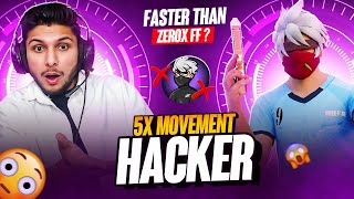 5X Movement Hacker in NG 🥵  Faster Than Zerox FF ⚡️ [upl. by Ingrid977]