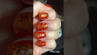 🍁🍂 Autumn Glitter Nails [upl. by Ysabel]