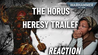 INSANE quotTHE HORUS HERESY CINEMATIC TRAILERquot  REACTION  WARHAMMER 40K [upl. by Radmen]