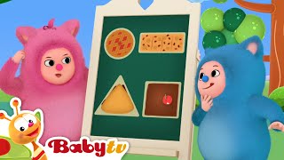 Baker Man 🎂 🥞  Cakes in Shapes  Shapes Song 🔺 🔷  Nursery Rhymes amp Songs For Kids 🎵​  BabyTV [upl. by Adiell]