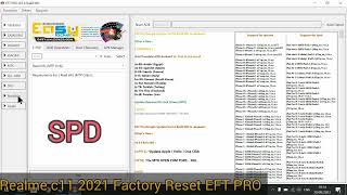 Realme c11 2021 spd format … Hard Reset Eft Pro [upl. by Latea]