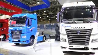 COMTRANS 2019  выставка грузовиков Комтранс 2019  Новый Камаз  Электро тягач Вольво [upl. by Eterg]