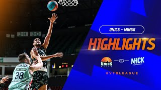 UNICS vs MINSK Highlights December 21  Season 202324 [upl. by Bork1]