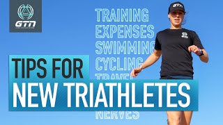 Beginner Triathlon Training Tips  Help For New Triathletes [upl. by Ario]