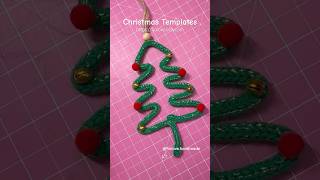 Christmas Templates available at my Etsy shop icord tricotin tricot diy IG fiolove tricotin [upl. by Tabatha]