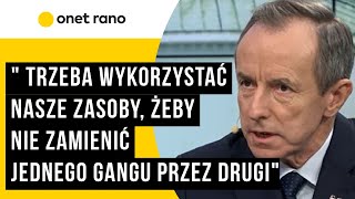 quot Trzeba wykorzystać nasze zasoby żeby nie zamienić jednego gangu przez drugiquot  Tomasz Grodzki [upl. by Azalea857]