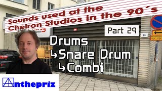 Cheiron Studios in the 90s  DrumsSnare DrumCombi part 29 [upl. by Areid]