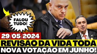 ADIADA NOVAMENTE REVISÃO DA VIDA TODA TEM NOVA DATA DE JULGAMENTO BARROSO ABRE O JOGO [upl. by Dryfoos]