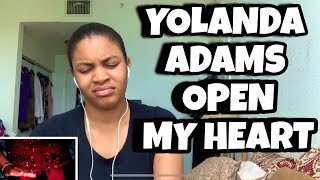 Yolanda Adams “ Open my heart “ Reaction [upl. by Idden]