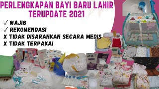 Perlengkapan Bayi Baru Lahir  TERUPDATE 2021  Link Shopee Baby Shop [upl. by Ojela]