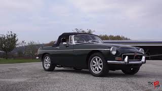 1973 MGB V8 Tribute  Acceleration Revs Drive [upl. by Melquist]