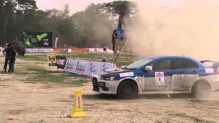 First Race event win of Avik Anwar  1st RallyCross Bangladesh 2014  carhouselimited drivenTv [upl. by Bollay423]