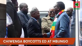 WATCH LIVE  General Chiwenga boycotts Mnangagwa Mbungo address [upl. by Dnilasor]