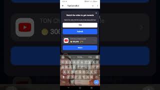 TON Chain Wallet Guide  TAPCOINS LUCKY CODE tapcoins luckycode hamsterkombat tapswap [upl. by Lattonia]