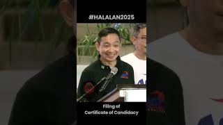 FILING OF CANDIDACY FOR HALALAN 2025 [upl. by Rana]