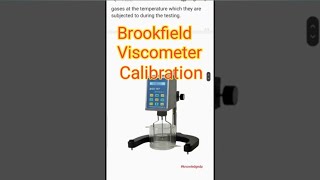 Brookfield Viscometer Calibration।Ram Babarao Fajge [upl. by Eihcra562]