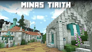 Recreating Minas Tirith  A Minecraft Timelapse  Inside the Walls [upl. by Adnihc]