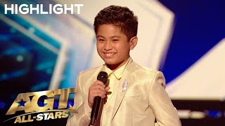 11YearOld Peter Rosalita WOWS The Judges With His Voice  AGT AllStars 2023 [upl. by Mcmaster689]