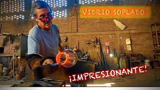 Vidrio Soplado en Tlaquepaque Fabricación [upl. by Ahseina]