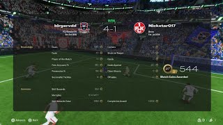 birgervdd FCV Dender EH vs Nickstar017 1 FC Kaiserslautern  EA FC 25  Rivals [upl. by Hertzog911]