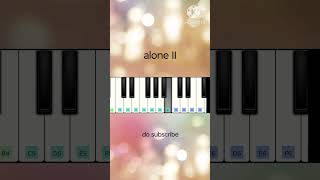 alone part 2 piano  alone part 2 piano cover  alone part 2 piano notes viral trending explore [upl. by Molohs504]