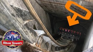 Oblivion  offride  Alton Towers 1080p60fps [upl. by Idet]