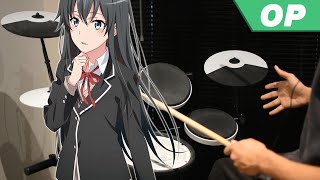 OreGairu Season 2 OP 【Harumodoki 春擬き】by Nagi Yanagi  Drum Cover [upl. by Isla26]