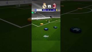 Real Madrid 🟡 vs 🔵 AC Milan  championsleague football footballskills realmadrid acmilan ucl [upl. by Ailesor725]