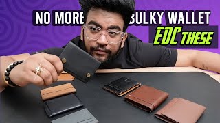 My Favourite Slim Wallets for Minimalists  EDC Upgrade 2024 [upl. by Ahsirtap]