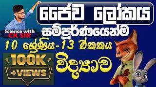 ජෛව ලෝකය සම්පූර්ණයෙන්ම10 ශ්‍රේණිය13 ඒකකය සම්පූර්ණ ආවරණයScience with CKsirgrade 10 [upl. by Balough895]