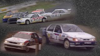 Rally amp Rallycross Crash compilation  Ford Sierra Cosworth  Lancia Delta Integrale  Audi Quattro [upl. by Maritsa]