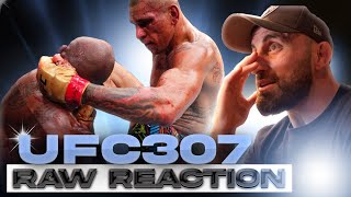 Watching a WAR Pereira Vs Rountree Live  Alex Volkanovskis Raw Reactions to UFC307 [upl. by Acirehs]