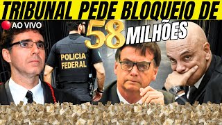 58 MILHÕES DEVEM SER BLOQUEADOS DE BOLSONARO E MAIS 24 MILITARES [upl. by Culver]